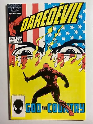 Buy Marvel Comics Daredevil #232 (1986) Nm/mt Comic • 47.65£