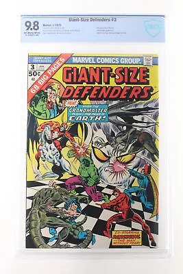 Buy Giant-Size Defenders #3 - Marvel 1975 CBCS 9.8 1st Appearance Of Korvac • 1,107.42£