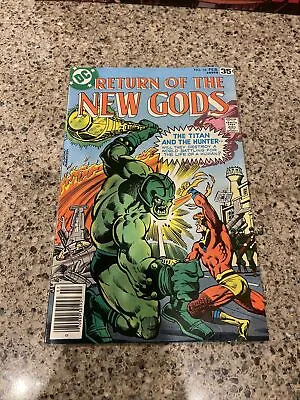 Buy Comic Book Return Of The New Gods 16 Darkseid!  Orion! Jezebelle! 1978  Fine DC • 6.33£