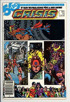 Buy Crisis On Infinite Earths #11 FN+ DC (1986) -Newsstand • 2.53£