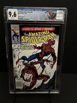 Buy Amazing Spider-Man #361 Newsstand - CGC 9.6 - White Pages - Custom Label • 159.90£