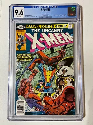 Buy X-men #129 Cgc 9.6 W (1980) Newsstand Key 1st Kitty Pryde • 519.69£