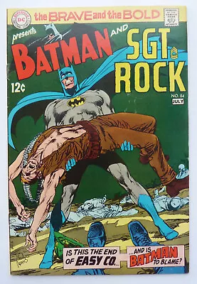 Buy The Brave And The Bold #84 Batman & SGT Rock - July 1969 F/VF 7.0 • 24.95£