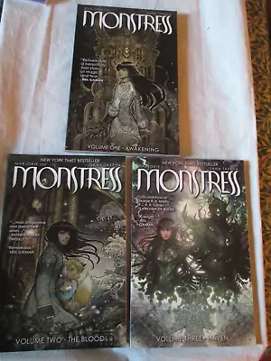 Buy Monstress Vol 1 - 3 TPB Image Marjorie Liu (Author), Sana Takeda (Artist) • 30£