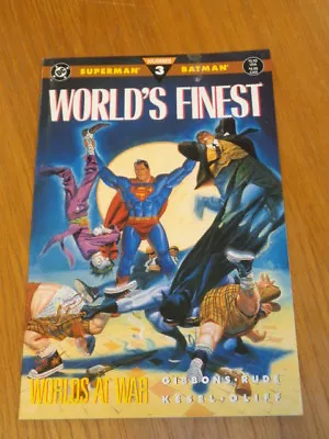 Buy Worlds Finest Superman Batman Book 3 Worlds At War DC Comics (Paperback)< • 3.19£