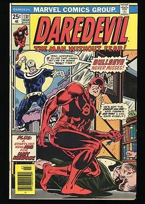 Buy Daredevil #131 FN+ 6.5 1st Appearance Bullseye And Origin! Marvel 1976 • 147.31£