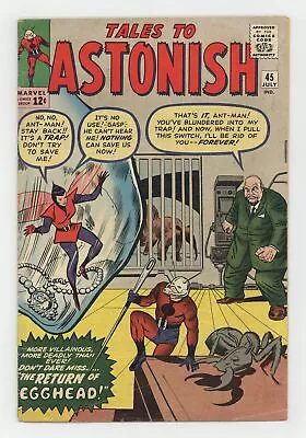 Buy Tales To Astonish #45 VG- 3.5 1963 • 60.32£
