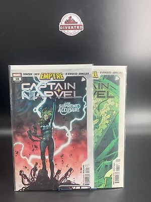 Buy Captain Marvel #18 2020 - 1st & 2nd Prints - 1st Lauri-Ill - Lot Of 2 • 11.98£