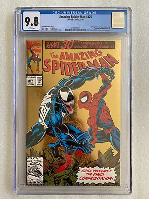 Buy Amazing Spider-Man #375 1993 CGC 9.8 1st Appearance Anne Weying (She-Venom) • 146.26£