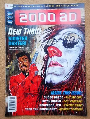 Buy 2000AD Judge Dredd Comic #1051 15/07/97 - Judge Dredd / Teen Tax Consultant • 3£