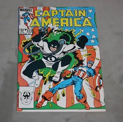 Buy Captain America #312 (Marvel 1985) 1st Appearance Of Flag Smasher - 🔥High Grade • 16.06£