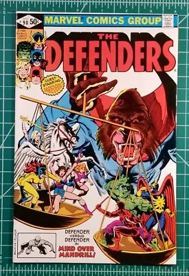 Buy The DEFENDERS #90 (1980) Marvel Comics Milgrom Perlin FN Daredevil Mandrill • 11.08£