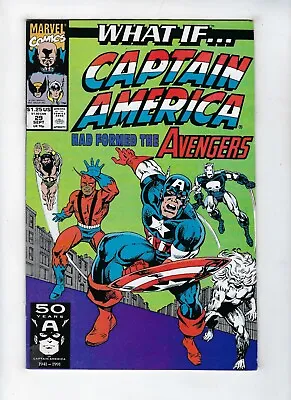 Buy WHAT IF...? Vol.2 # 29 (CAPTAIN AMERICA Had Formed The AVENGERS Sept 1991) FN/VF • 4.95£