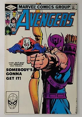 Buy Avengers #223 VF Classic Ant-Man Hawkeye Cover 1982 • 17£