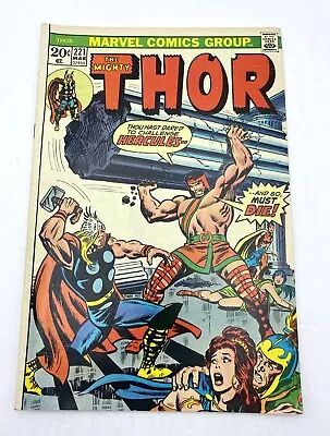 Buy Marvel Comics Group The Mighty Thor Hercules #221 Vol. 1 (1974)  • 15.27£