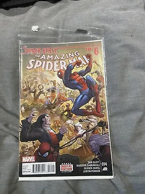 Buy Spider Verse The Amazing Spider-Man Part 6 Marvel Comic Book • 20£