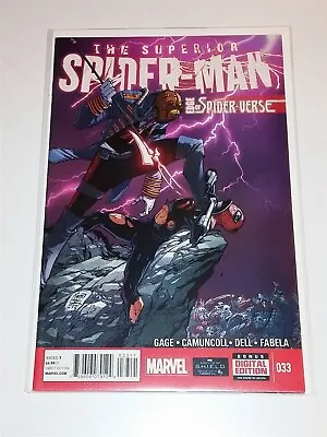 Buy Spiderman Superior #33 Nm (9.4 Better) Edge Of Spider-verse Marvel November 2014 • 11.19£