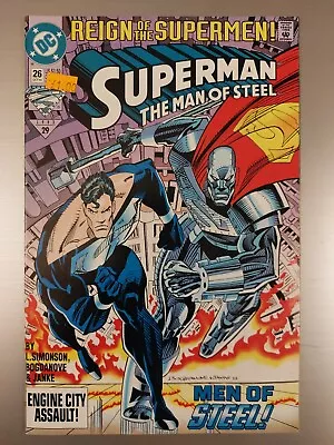 Buy Dc Comics Superman The Man Of Steel #26 Comic **good+** Reign Of The Supermen! • 2.29£