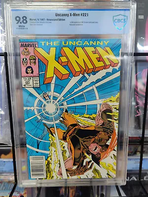 Buy Uncanny X-men #221 (1987) - Cbcs Grade 9.8 - 1st App Mister Sinister - Newsstand • 709.86£