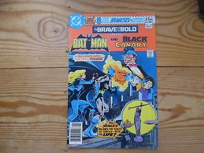 Buy Requiem For 4 Cannaries!- The Brave And The Bold 166 - Sept- 1980 (Black Canary) • 5£