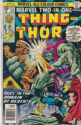 Buy Marvel Comics Marvel Two-in-one Vol. 1 #23 Jan 1977 Fast P&p Same Day Dispatch • 4.99£
