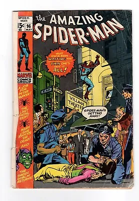 Buy Amazing Spider-man #96, GD/VG 3.0, No Comics Code, Drug Issue, Green Goblin • 27.98£