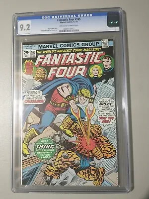 Buy Fantastic Four #165 Cgc 9.2 Origin Of The Crusader 1975 Marvel Mcu • 63.90£