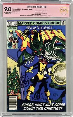 Buy Uncanny X-Men #143 CBCS 9.0 Newsstand SS Byrne/ Simonson/ Claremont 1981 • 210.62£
