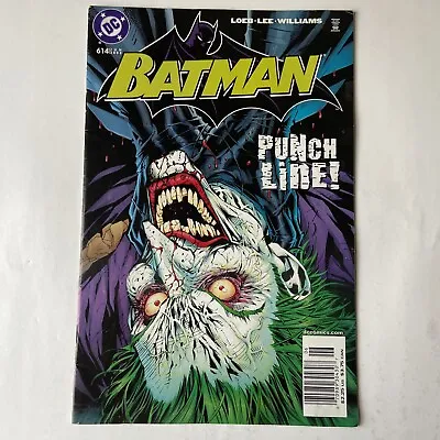 Buy Batman #614 (2003) Hush Pt. 7 Joker Punchline DC Comics Jim Lee Rare Newstand!!! • 10.66£