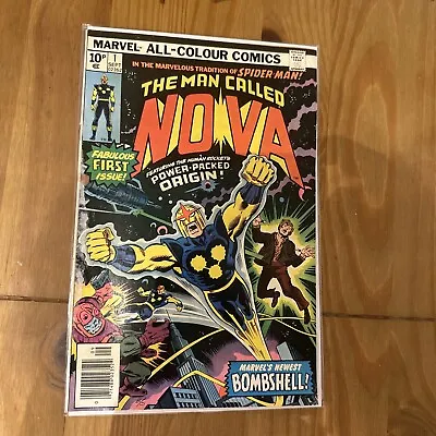 Buy Nova #1 Sept 1976 First Appearance And Origin Of Richard Rider / Nova Key 🔑 • 20£