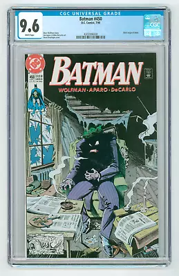 Buy BATMAN #450 DC Comics ©1990 CGC 9.6 • 60.32£