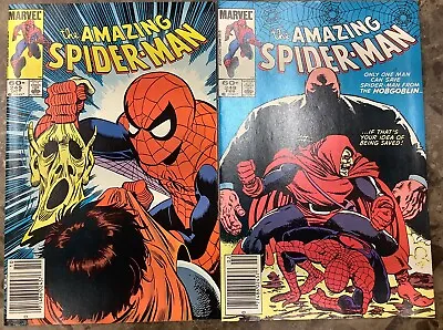 Buy The Amazing Spider-Man #245 #249 Marvel 1983/84 Comic Books Newsstand • 19.70£