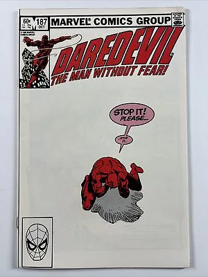 Buy Daredevil #187 (1982) Frank Miller ~ Black Widow | Marvel Comics(b) • 7.68£