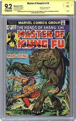 Buy Master Of Kung Fu #19 CBCS 9.2 SS Gulacy/Thomas/Milgrom/Englehart 1974 • 177.89£