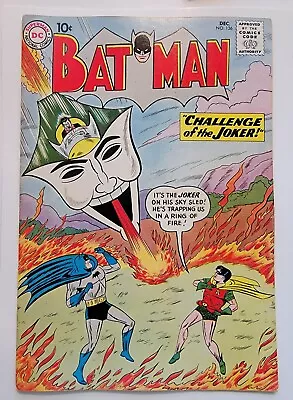 Buy Batman 136 FN- Challenge Of The Joker 1959 Sheldon Moldoff High Grade Silver Age • 320.47£