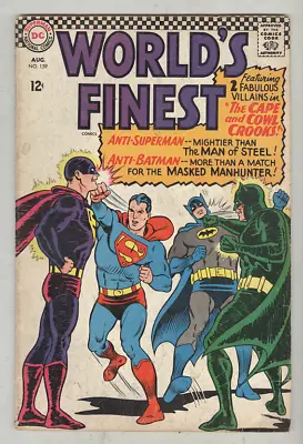 Buy World’s Finest Comics #159 August 1966 VG Anti-Superman And Anti-Batman • 9.45£