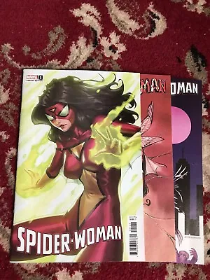 Buy Spider-woman #1-3 (2024) Variant Covers (marvel Comics) • 8£