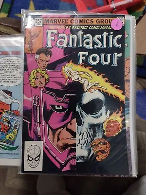 Buy Fantastic Four  # 257 1983 MARVEL JOHN BYRNE GALACTUS NOVA • 4.74£