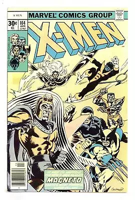 Buy Uncanny X-Men #104 GD+ 2.5 1977 1st App. Starjammers • 46.60£
