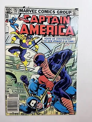 Buy Captain America #282 (1983) 1st App. Nomad (Jack Monroe) In 8.5 Very Fine+ • 9.59£