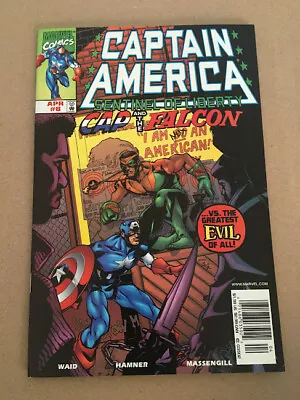 Buy Captain America Sentinel Of Liberty # 8 Vf- Newsstand Copy Marvel Comics 1999 • 3.15£