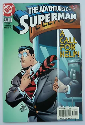Buy The Adventures Of Superman #598 - 1st Printing DC Comics January 2002 VF+ 8.5 • 4.75£