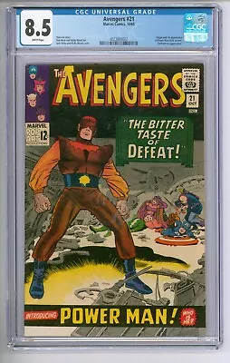 Buy Avengers #21 CGC 8.5 VFN+ First Power Man • 299£