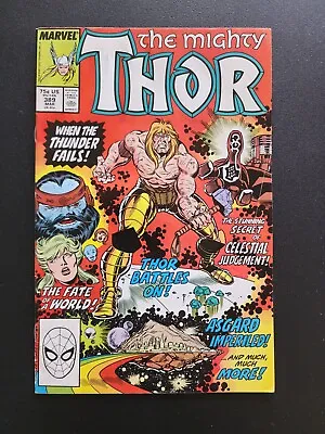 Buy Marvel Comics The Mighty Thor #389 March 1988 1st App Replicoid (a) • 3.95£
