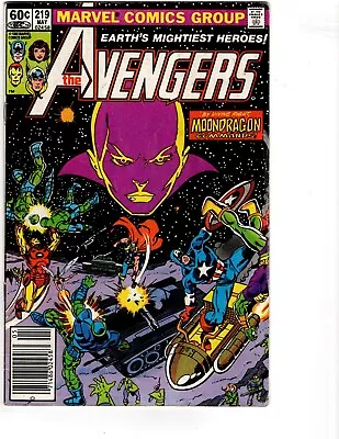 Buy Avengers #219 1982 Newsstand FN Condition • 3.17£