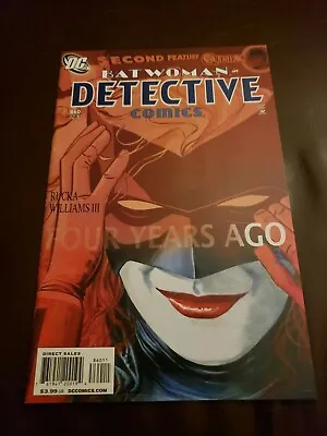 Buy Detective Comics #860 NM Origin Of Batwoman & Origin Of Alice DC Comics 2010 Key • 11.20£