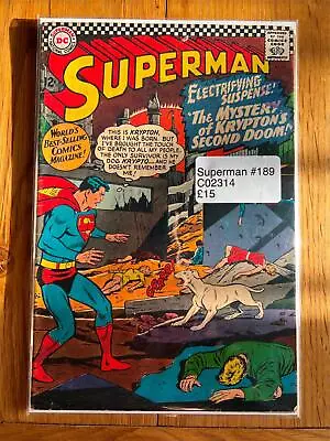 Buy Superman #189 • 15£