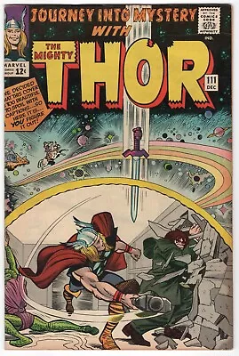 Buy 1964 Marvel JIM Journey Into Mystery With THOR, 111 December - 7.0 VF • 138.36£