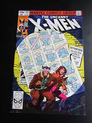 Buy X-Men # 141 KEY ISSUE 1st RACHEL SUMMERS & MYSTIQUE Very Fine (VF ) Pence Copy • 90£