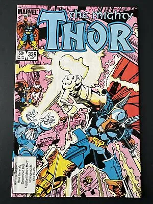 Buy Mighty Thor #339 (1984) 1st Appearance Of Stormbreaker - Marvel Comics • 24.99£